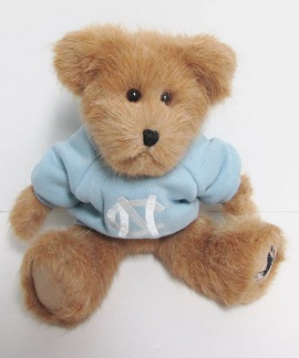 Boyds 919505 University of North Carolina<br> "Billy" Mascot Bear<br>(Click on picture-FULL DETAILS)